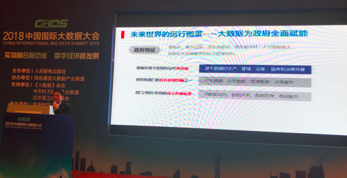 OETY欧亿体育集团董事长杨冰之出席2018国国际大数据大会